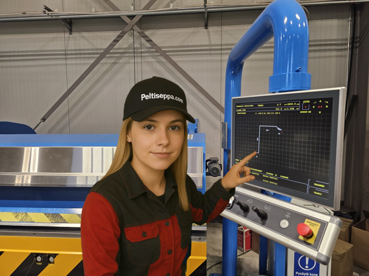 Valmistamme tuotteet nykyaikaisilla CNC-koneilla.